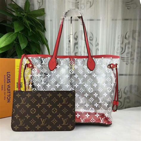 shop bag louis vuitton|louis vuitton clear tote bag.